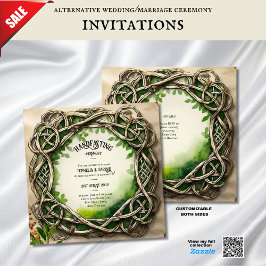 INVITACIONES DE AYUNTAMIENTO DE MANO KNOTS CELTIC