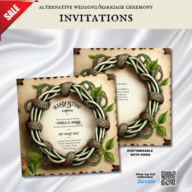 INVITACIONES DE AYUNTAMIENTO DE MANO KNOTS CELTIC  (Subido por el creador)