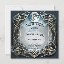 INVITACIONES DE AYUNTAMIENTO DRUIDOS CÉLTICO LUNA