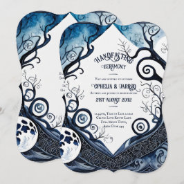 INVITACIONES DE AYUNTAMIENTO DRUIDOS CÉLTICO LUNA
