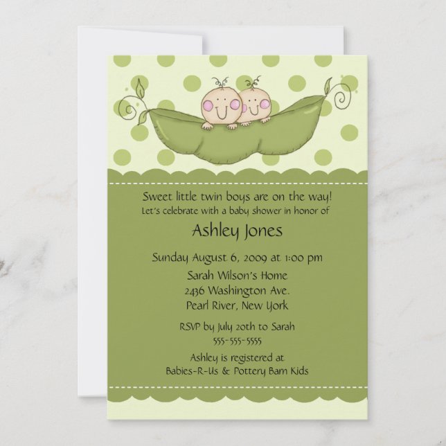 Invitaciones de Baby Shower del muchacho o del (Anverso)