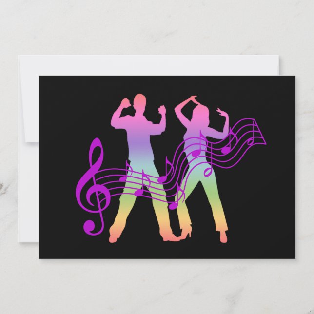 Invitaciones de baile (Anverso)