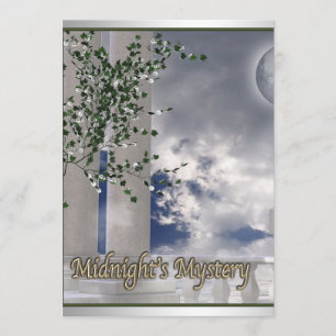 Invitaciones de Baile Moonlight Mystery Prom