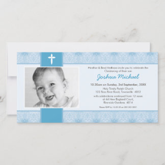 INVITACIONES DE BAPTISMO FOTOGRÁFICO :: bonito 1L