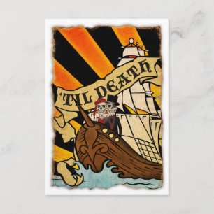 invitaciones de barco pirata