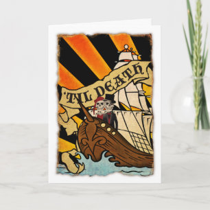 invitaciones de barco pirata