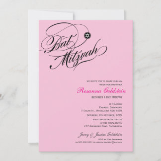 INVITACIONES DE BAT MITZVAH :: typoflourig 2