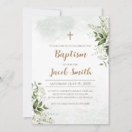 Invitaciones de bautizo para niños y niñas