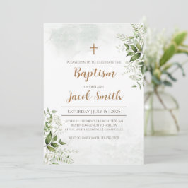 Invitaciones de bautizo para niños y niñas