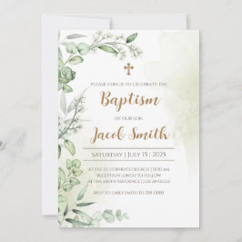 Invitaciones de bautizo y bautismo