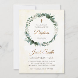 Invitaciones de bautizo y bautismo