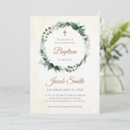 Invitaciones de bautizo y bautismo