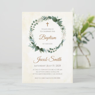 Invitaciones de bautizo y bautismo