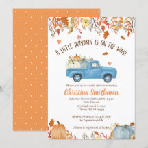 Invitaciones De Bebé De Ducha Para Un Niño