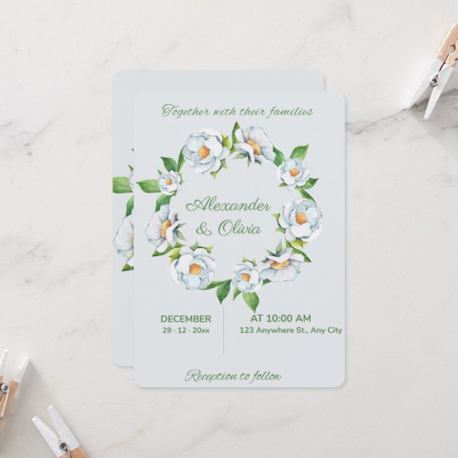 Invitaciones de Boda (Anverso/Reverso In Situ)