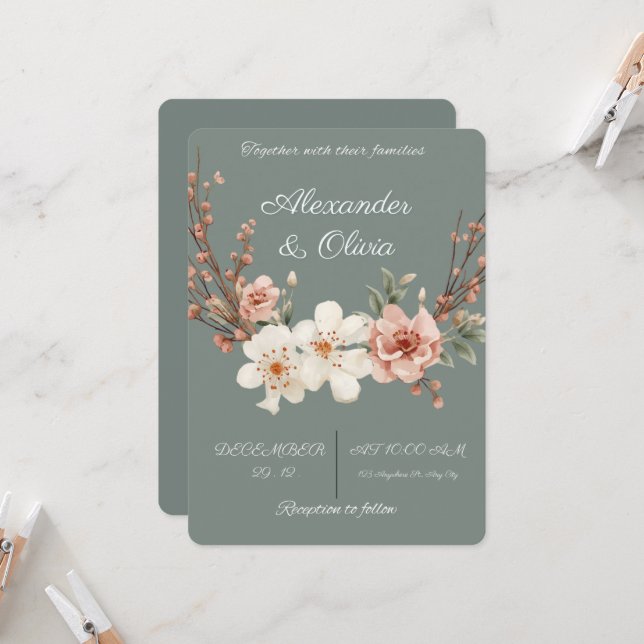 Invitaciones de Boda (Anverso/Reverso In Situ)