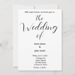 Invitaciones de boda