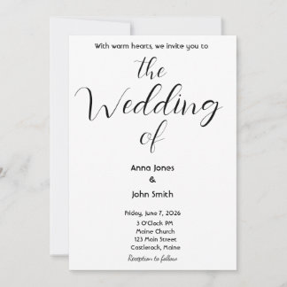 Invitaciones de boda