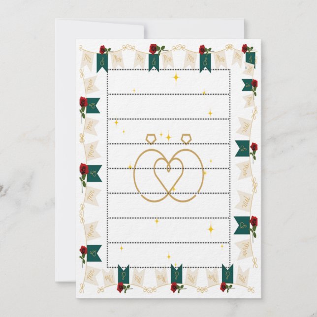 invitaciones de boda (Anverso)