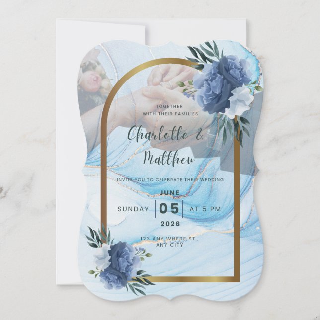 Invitaciones de boda (Anverso)