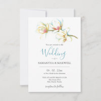 Invitaciones De Boda A Un Presupuesto Floral Único