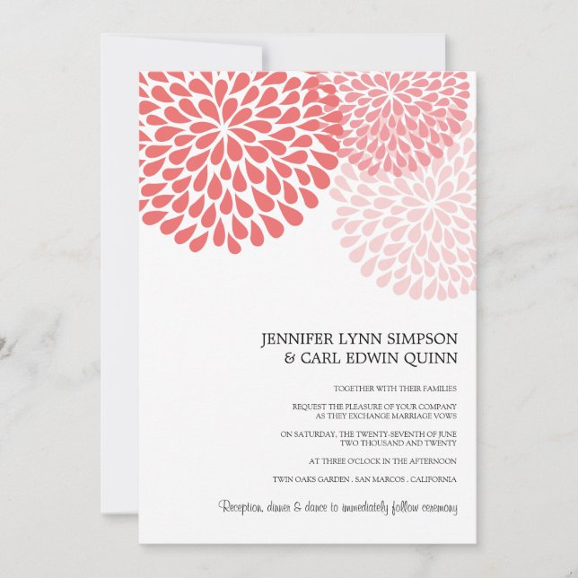 Invitaciones de boda Annalee (Pewter) (Anverso)