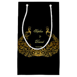 Invitaciones de boda | Bolsa de favorita negra del