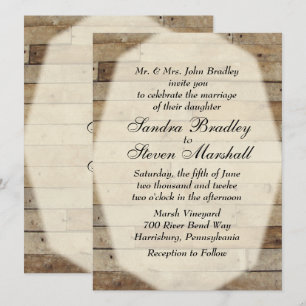 Invitaciones de Boda Campestre