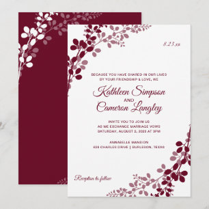 Invitaciones de Boda con Aliento de Bebé o Enredad