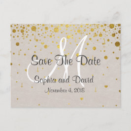 Invitaciones de Boda | Confeti Dorado GUARDA LA FE