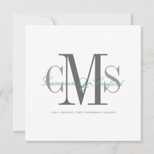 Invitaciones de boda contemporáneas y elegantes