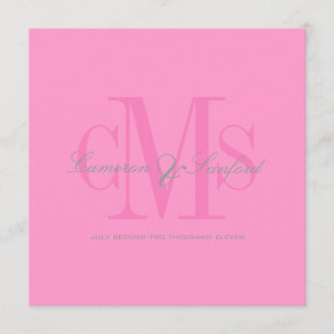 Invitaciones de boda contemporáneas y elegantes