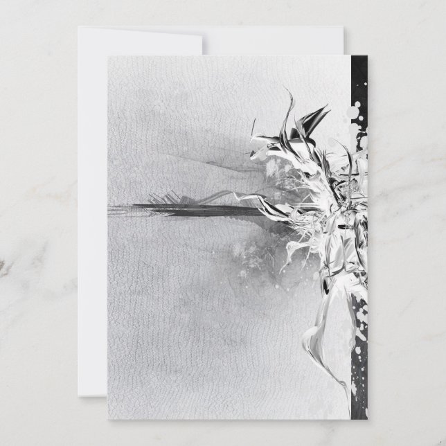 Invitaciones de boda de arrastrar y soltar (Anverso)