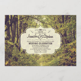 invitaciones de boda de avenida arbolada inspirada