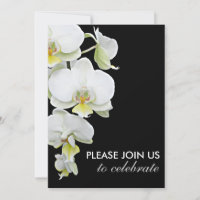 Invitaciones de boda/de cualquier ocasión con orqu