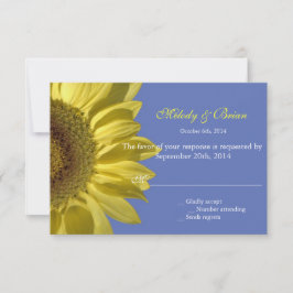 invitaciones de boda de girasol de verano brillant