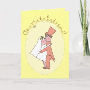 Invitaciones de boda de la enhorabuena de los