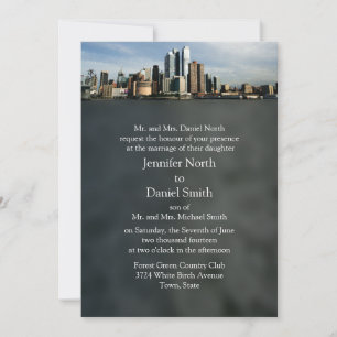 Invitaciones de boda de NYC