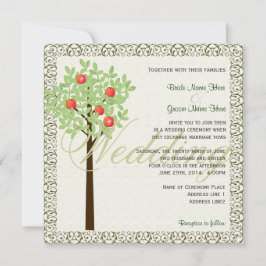 invitaciones de boda de primavera y verano.