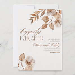 Invitaciones de boda de Romance Rústico v2
