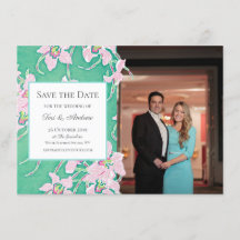 Invitaciones de boda de Tori para guardar la fecha
