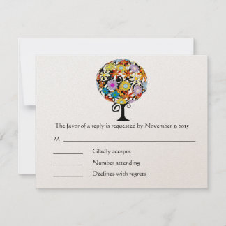 Invitaciones de boda del Círculo de Amor del Bosqu
