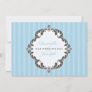 INVITACIONES DE BODA ELEGANTE :: florecer deluxe 1