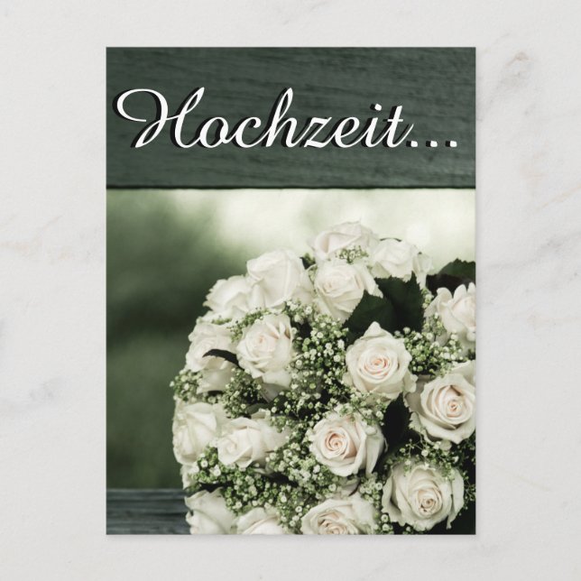 Invitaciones de boda elegantes (Anverso)