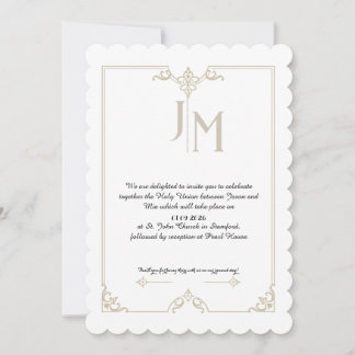 Invitaciones de boda elegantes