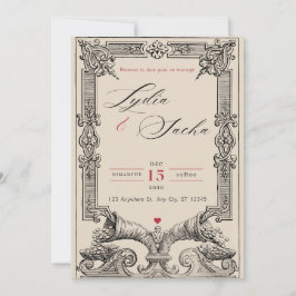 Invitaciones de Boda Elegantes (Colección A6)