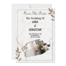 Invitaciones de boda | historia de amor con efecto