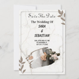 Invitaciones de boda | historia de amor con efecto