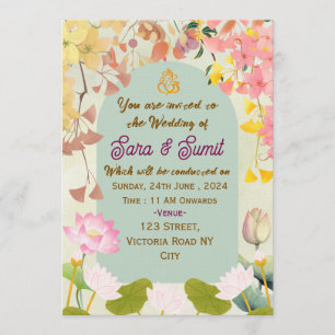 Invitaciones de Boda India
