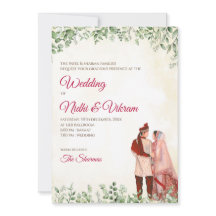 invitaciones de boda india y tarjetas de boda hind